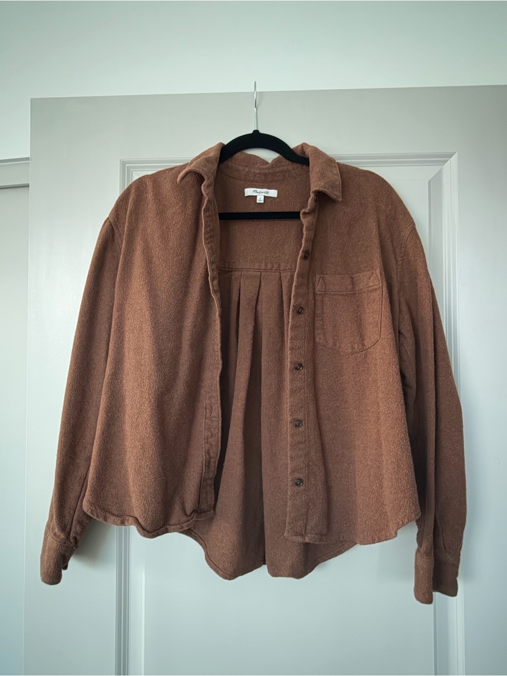 Madewell Rust Brown Button-Down Shirt